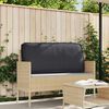 vidaXL Kissen Schwarz 120 x 60 x 12 cm Oxford-Stoff