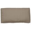 vidaXL Kissen Taupe 150 x 40 x 8 cm Oxford-Stoff