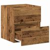 vidaXL Badezimmer-Waschbeckenschrank Altholz-Optik 41x38,5x45 cm Holzwerkstoff