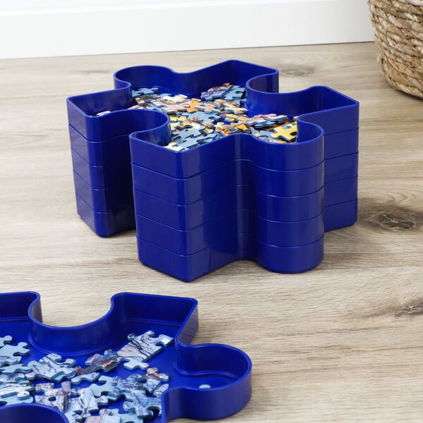 HI Puzzle-Sortiertablett 21,5 cm Blau