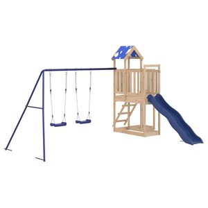 vidaXL Spielturm Massivholz Kiefer