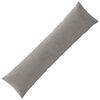 vidaXL Kissenbezug ALMELO Hellgrau 40 x 145 cm Cord