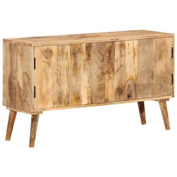 vidaXL Sideboard Mango Massivholz 110x30x60 cm