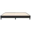 vidaXL Boxspringbett ohne Matratze Schwarz 200x220 cm Samt