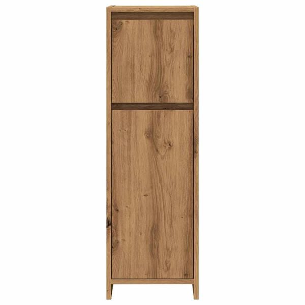 vidaXL Badschrank Artisan-Eiche 30x30x95 cm Holzwerkstoff