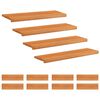 vidaXL Treppenstufen 12 stk. 90 x 30 x 2 cm Hellbraun Massivholz Buche