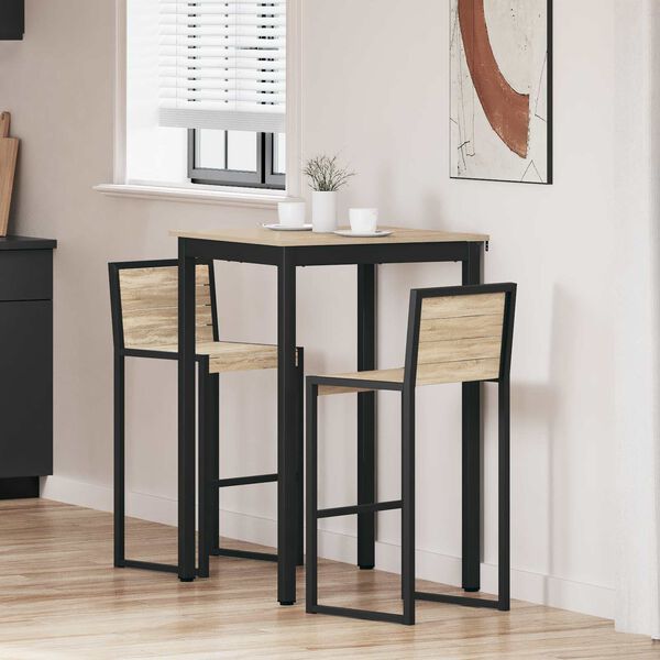 vidaXL Stehtisch Holzwerkstoff