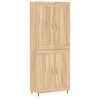 vidaXL Highboard Sonoma-Eiche 69,5x34x180 cm Holzwerkstoff