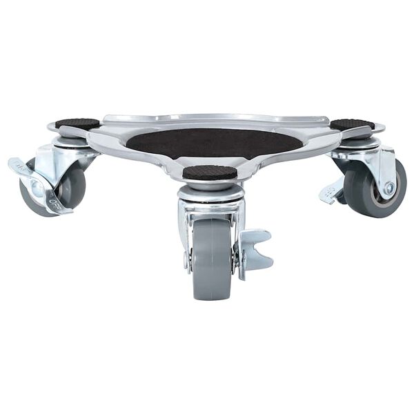 vidaXL Möbelrollen 4 Stk. mit Heber 19x17,5x6 cm Stahl 1000 kg