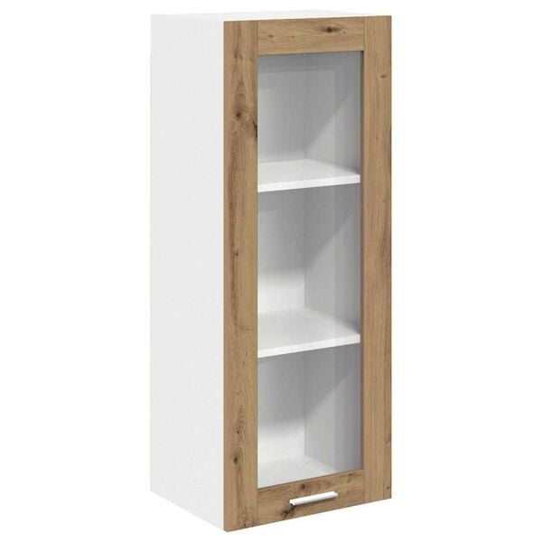 vidaXL H&auml;ngeschrank Artisan-Eiche 40 x 31 x 100 cm Holzwerkstoff