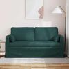 vidaXL Sofa Dunkelgr&uuml;n Gesamtabmessungen: 158 x 78 x 80 cm (B x T x H)
