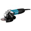 Makita Winkelschleifer 230 V 12,5 cm Blau und Schwarz