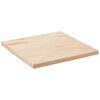 vidaXL Tischplatte 90x90x2,5 cm Massivholz Kiefer Quadratisch