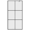 vidaXL Duschwand für Begehbare Dusche mit Klarem ESG Glas 100x195 cm