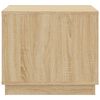 vidaXL Couchtisch Sonoma-Eiche 51x50x44 cm Holzwerkstoff