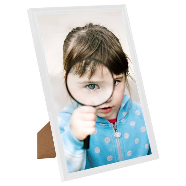 vidaXL Bilderrahmen Collage 5 Stk. für Tisch Weiß 13x18 cm MDF