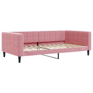 vidaXL Tagesbett Rosa 100x200 cm Samt