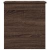 vidaXL Truhe Braun Eiche-Optik 40x42x46 cm Holzwerkstoff