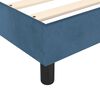 vidaXL Boxspringbettgestell Dunkelblau 180x200 cm Samt