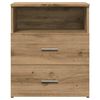 vidaXL Nachttische 2 Stk. Artisan-Eiche 50x32x60 cm Holzwerkstoff