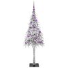 vidaXL Weihnachtsbaum mit 150 LEDs Wei&szlig; 150 cm PE und Stahl