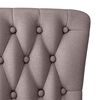 vidaXL Schlafsessel Taupe 56,5 x 70 x 110 cm Stoff