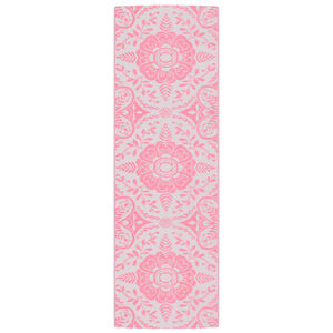 vidaXL Outdoor-Teppich ARAKIL Rosa 80x250 cm PP
