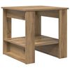 vidaXL Couchtisch Artisan-Eiche 51 x 50 x 50 cm Holzwerkstoff