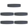 vidaXL Pflanzenring 5 pcs Anthrazit 120 x 120 x 20 cm
