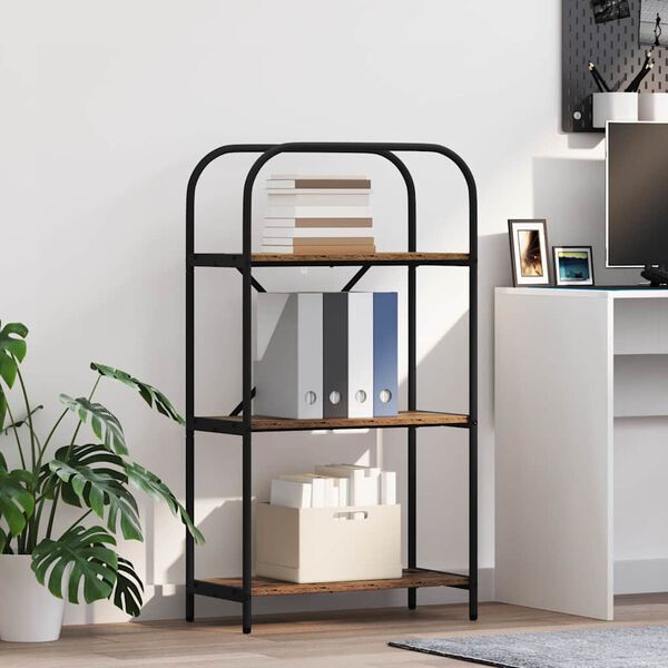 vidaXL B&uuml;cherregal Altholz 60 x 30 x 109 cm Holzwerkstoff