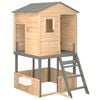 vidaXL Spielturm Massivholz Tanne