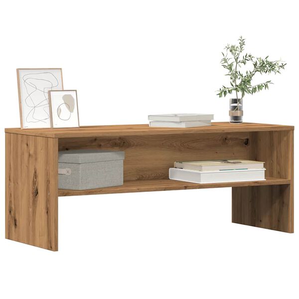 vidaXL TV-Regal Artisan-Eiche 100x40x40 cm Holzwerkstoff