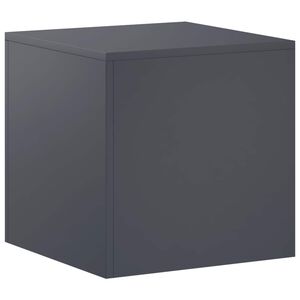 vidaXL Pflanzenst&auml;nder Anthrazit 40 x 40 x 40 cm Edelstahl