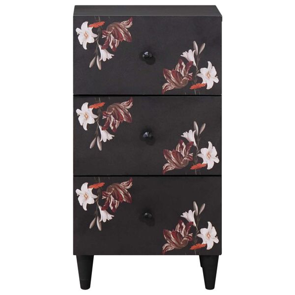 vidaXL Stauraumschränke Mehrfarbig 40 x 33,5 x 75 cm Massivholz Mango