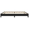 vidaXL Bettgestell ohne Matratze Schwarz 200x200 cm Stoff