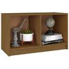 vidaXL TV-Schrank Honigbraun 70x33x42 cm Massivholz Kiefer