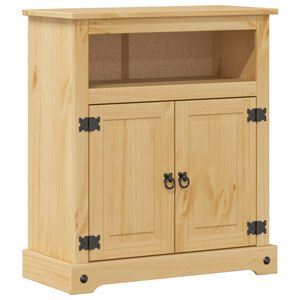 vidaXL Badschrank Corona 70x33x80 cm Massivholz Kiefer
