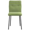 vidaXL Esszimmerstühle 2 Stk. Hellgrün Samt