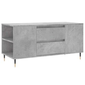 vidaXL Couchtisch Betongrau 102x44,5x50 cm Holzwerkstoff