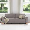 vidaXL 3-Sitzer-Sofa Taupe 180 cm Stoff