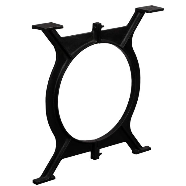 vidaXL Esstisch-Beine 2 Stk. O-Gestell Gusseisen