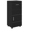 vidaXL Badezimmerschrank-Set TULUM Schwarz 37 x 31,5 x 82 cm