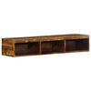 vidaXL TV-Wandschrank 100x30x19 cm Altholz Massiv