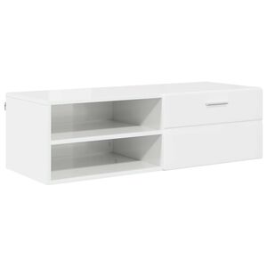vidaXL Holzschrank Beton Grau 100,5 x 39 x 30 cm Holzwerkstoff