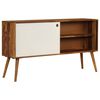 vidaXL Sideboard Massivholz Akazie 118x30x66 cm