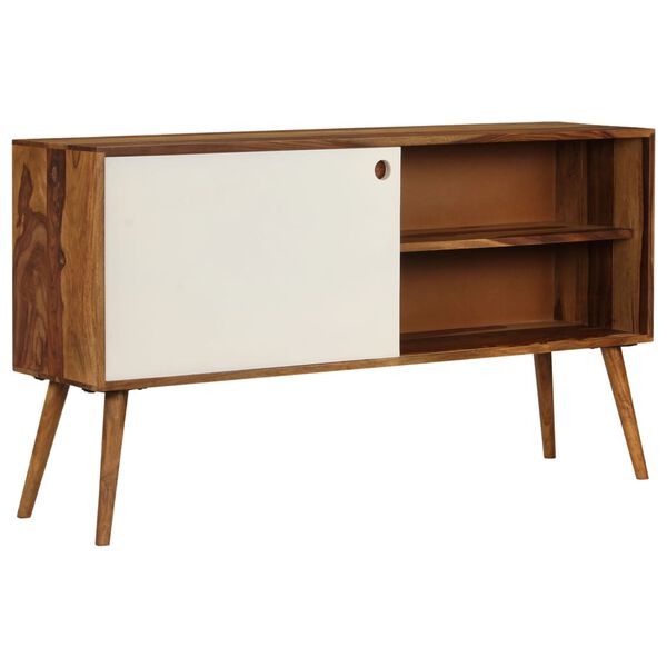 vidaXL Sideboard Massivholz Akazie 118x30x66 cm
