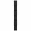 vidaXL B&uuml;cherregal Schwarz Eichen-Optik 70 x 24 x 193,5 cm
