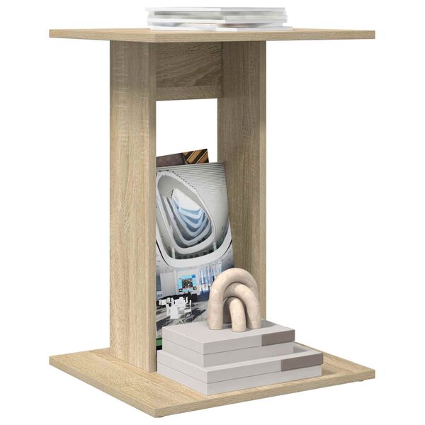 vidaXL Beistelltisch Sonoma-Eiche 45 x 40 x 62,5 cm Holzwerkstoff