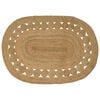 vidaXL Bereichsteppich Natur 100 x 152 cm Jute