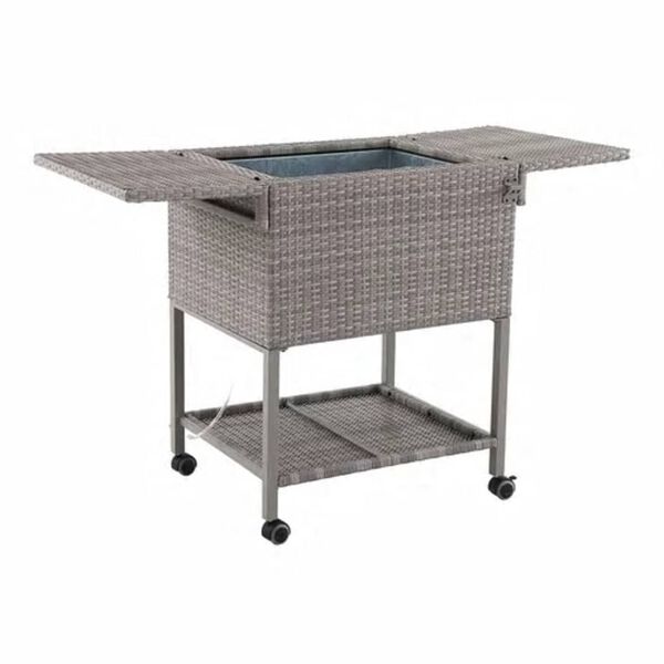 AXI K&uuml;hlwagen Country Rattan-Optik 76 L Braun